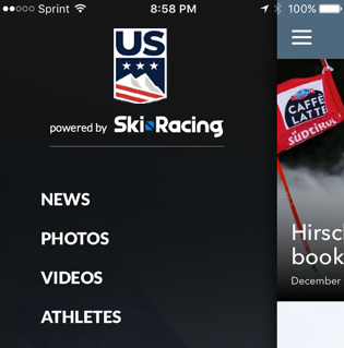 US Ski Team Mobile app